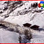 Grossa valanga in Val Passiria, il video 