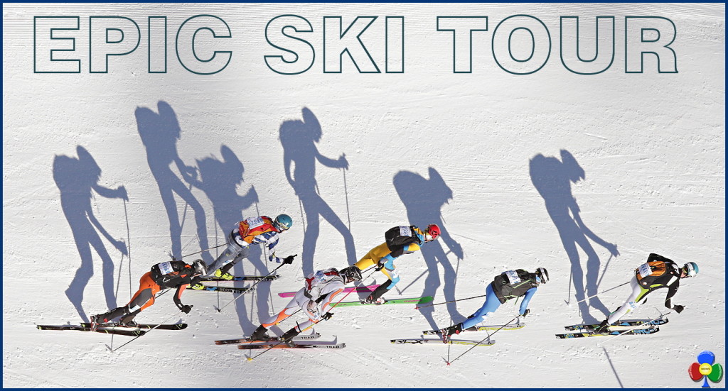 epic ski tour ombre al pordoi