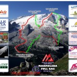 Neve abbondante alla «Marmoleda Full Gas Race» la nuova gara di sci alpinismo