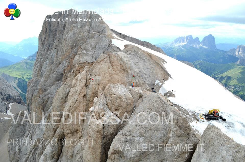 Slackline in Marmolada - Dolomiti - Valle di Fassa7