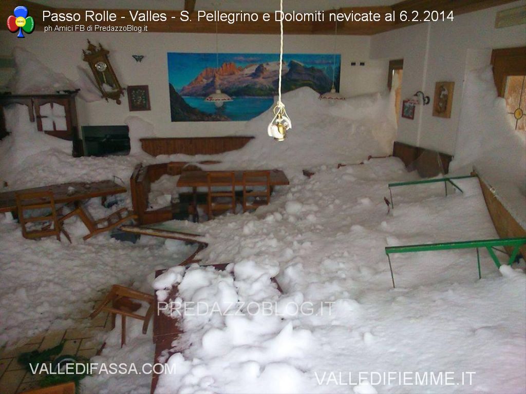 nevicate rolle valles san pellegrino dolomiti danni e paesaggi13