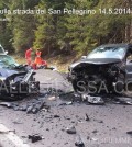 incidente stradale passo san pellegrino fassa 14.5.20142