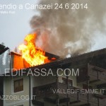 Furioso incendio a Canazei, mansarda distrutta dalle fiamme