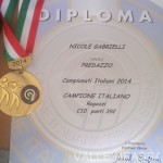 Nicole Gabrielli Oro nel Tiro a Segno ai Campionati Juniores di Roma valle di fassa4