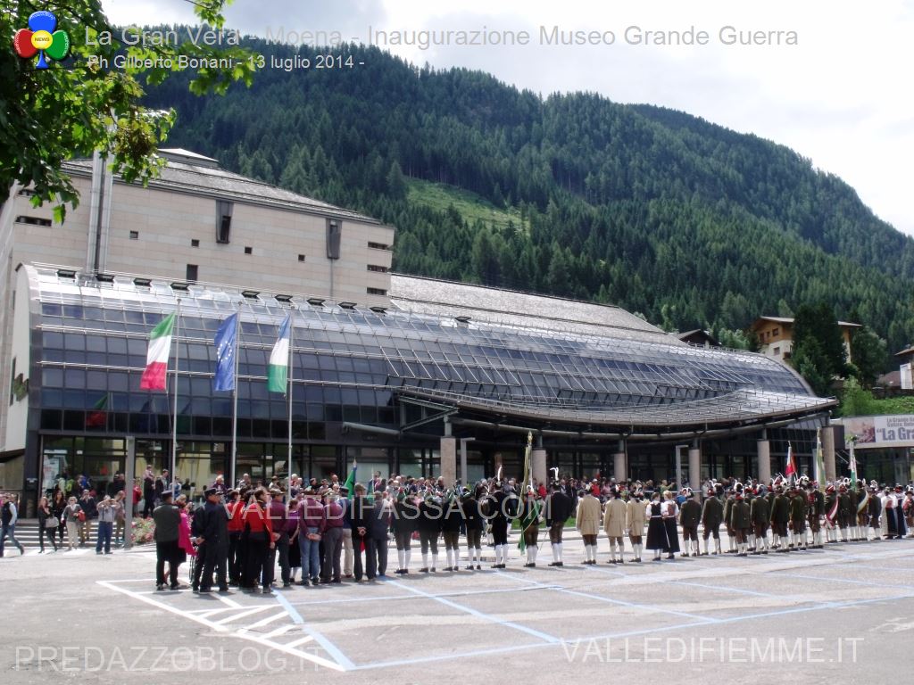 la gran vera moena inaugurazione museo grande guerra 13.7.2014 fassa9