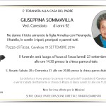 Pozza di Fassa, necrologio Giuseppina Sommavilla