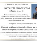 Nicoletta Francesconi in Secchi